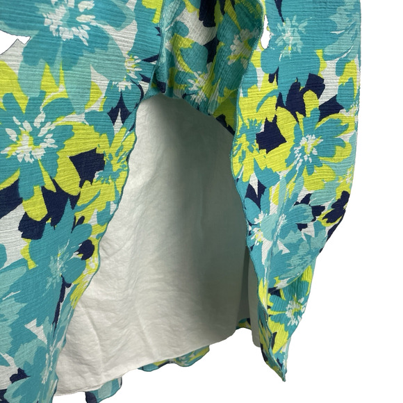 Lark Lane Women's Multicolor Floral Pull On Lined Skirt - Size M - Picture 9 of 9